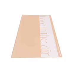 Folie celofan, 20/set, model '' Love in the air '', culoare somon, 57x57 cm, B.S.P. / SL185_3