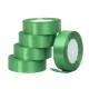 Rola saten, 2.5 cm x 22 m, 5/ set, culoare verde, B.S.P. / SL194_19