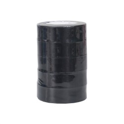 Rola saten, 2.5 cm x 22 m, 5/ set, culoare negru, B.S.P. / SL194_39