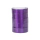 Rola saten, 2.5 cm x 22 m, 5/ set, culoare mov, B.S.P. / SL194_46