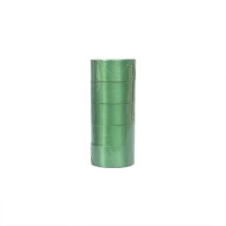 Rola saten, 4 cm x 22 m, 5/ set, culoare verde, B.S.P. / SL195_19