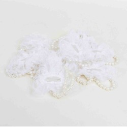 Set 10 bratari cu perla + dantela, B.S.P. / SL225_1