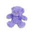 Ursulet din plus, culoare mov, H 18 cm, B.S.P. / SL230_1