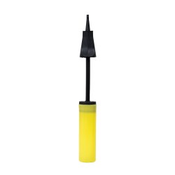 Pompa pentru umflat baloane, manuala, 27x4 cm, culoare galben, SL328_G