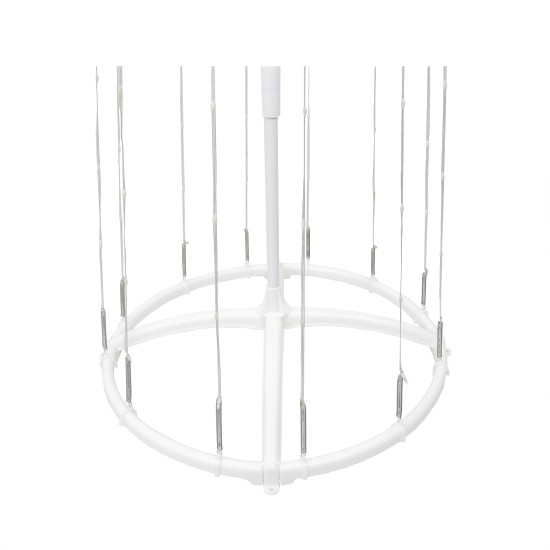 Instalatie LED, forma de brad, 175x50 cm, 180 LED-URI, multicolor, B.S.P. / SL303