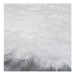 Covor pentru brad, din blanita sintetica, culoare alb, 1m, B.S.P. / SL304