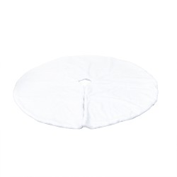 Covor pentru brad, din blanita sintetica, culoare alb, 1.1m, B.S.P. / SL305