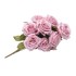 Buchet 10 fire trandafir, H 50 cm, culoare roz inchis, B.S.P. / SL314_RI