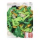 Set aranjament baloane pentru arcada, decor verde + plus frunze decorative, 141 piese, B.S.P. / SL319