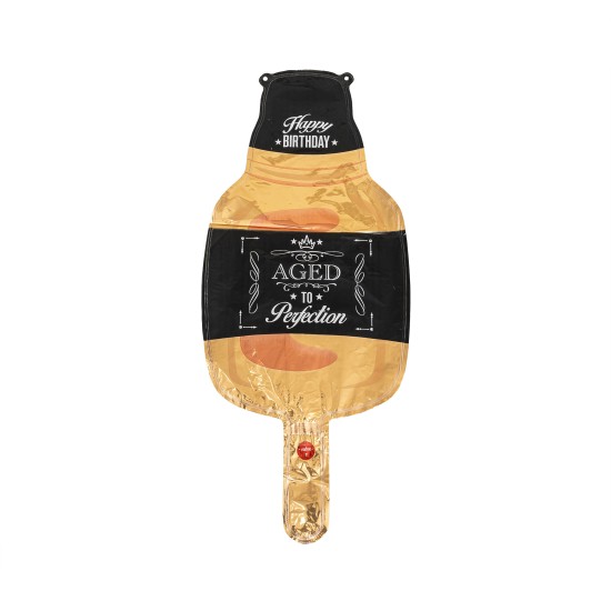 Set aranjament baloane pentru arcada, decor auriu, Happy Birthday, 26 piese, B.S.P. / SL324