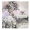 Set aranjament baloane pentru arcada, decor de culoare argintiu / SL327