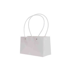 Set 10 pungi pentru ghiveci, culoare alb, 22x13.5x10 cm, B.S.P. / SL362_4