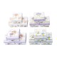 Cutii cadou, model patrat, cu imprimeuri diferite, 12/set, 9x9x5 cm, B.S.P. / SL376_2