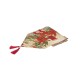 Napron decorativ pentru masa, model craciunita + lumanare, 33x180 cm, B.S.P. / SL378_3
