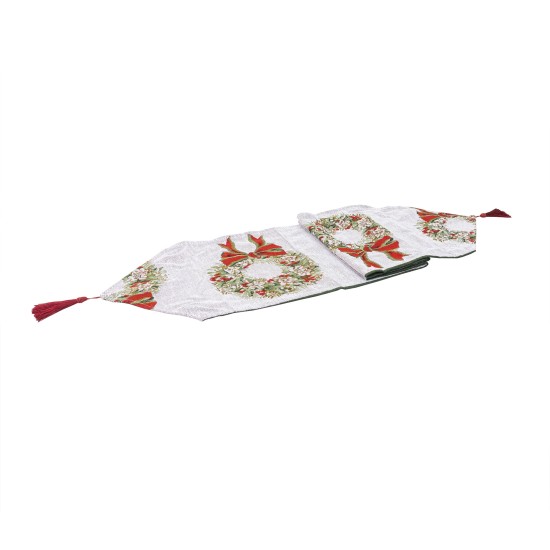 Napron decorativ pentru masa, model coronita, 33x180 cm, B.S.P. / SL378_5