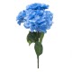 Buchet 5 fire hortensie, H 45 cm, culoare albastru, B.S.P. / SL394_AB