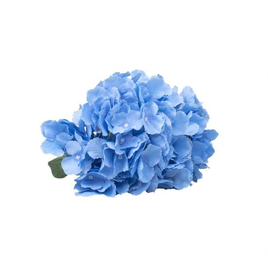 Buchet 5 fire hortensie, H 45 cm, culoare albastru, B.S.P. / SL394_AB