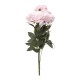 Buchet 9 flori artificiale, culoare roz, H 45 cm, B.S.P. / SL396_RZ