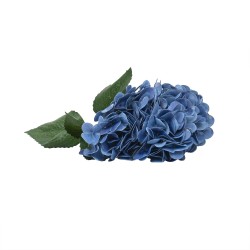 Buchet 5 fire, hortensie, H 45 cm, culoare albastru, B.S.P. / SL398_AB