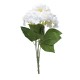 Buchet 5 fire, hortensie, H 45 cm, culoare alb, B.S.P. / SL398_A