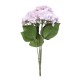Buchet 5 fire, hortensie, H 45 cm, culoare mov inchis, B.S.P. / SL398_RZ