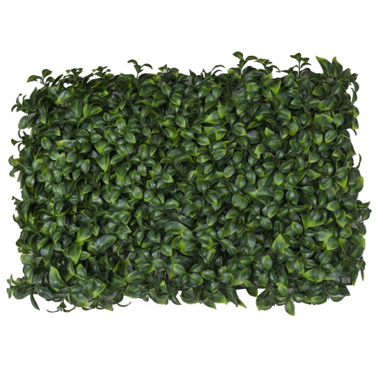 Panou din frunze artificiale, 40x60 cm, culoare verde, B.S.P. / SL401