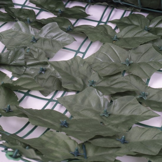 Gard artificial din frunze, culaore verde, 3x1 m, B.S.P. / SL404