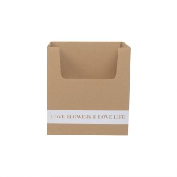 Cutie din carton, culoare maro, 24x24x26 cm, B.S.P. / SL425_M