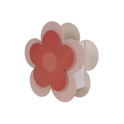 Set 3 cutii, model floare, culoare rosu, 15X15X7.5 cm, B.S.P. / SL427_1