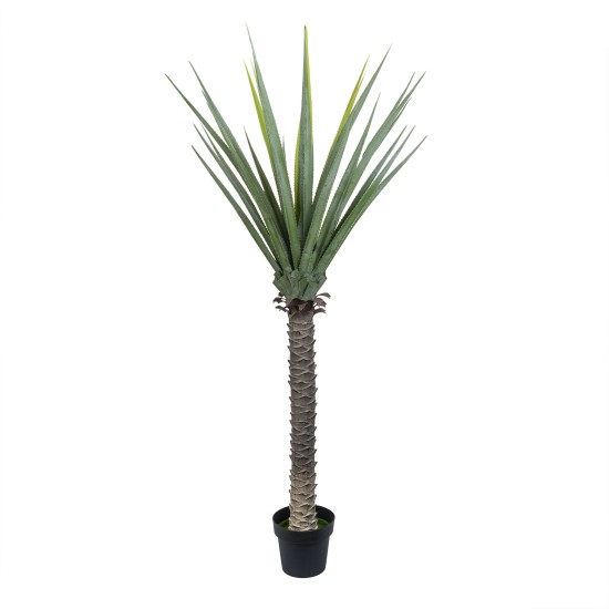 Copac artificial in ghiveci, model Aloe, 160x70 cm, B.S.P. / SL443