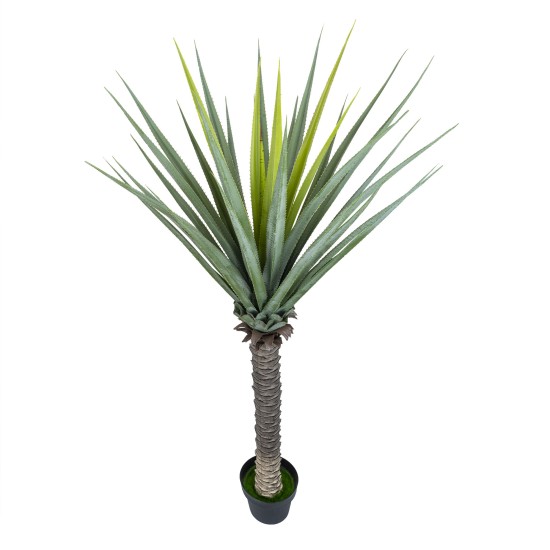 Copac artificial in ghiveci, model Aloe, 160x70 cm, B.S.P. / SL443