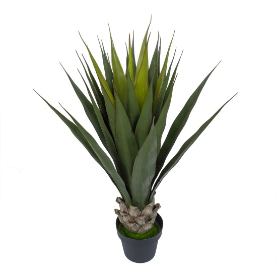 Copac artificial in ghiveci, model Agave, 150x50 cm, B.S.P. / SL447