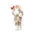 Figurina Mos Craciun, culoare roz, 45 cm, B.S.P. / SL456