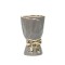 Vaza din ceramica, culoare gri, H 18, B.S.P. / SL580_G