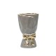 Vaza din ceramica, culoare gri, H 18, B.S.P. / SL580_G