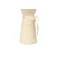 Vaza din ceramica, culoare crem, H 19, B.S.P. / SL584_C
