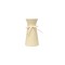 Vaza din ceramica, culoare crem, H 22 cm, B.S.P. / SL585_C