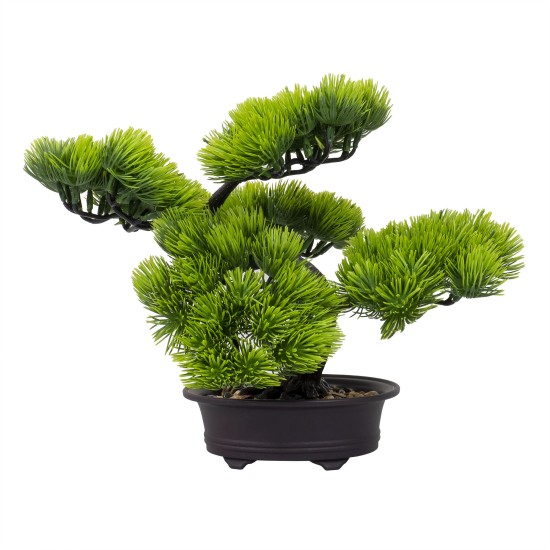 Bonsai in ghiveci, culoare verde, 25X35 cm, B.S.P. / SL615