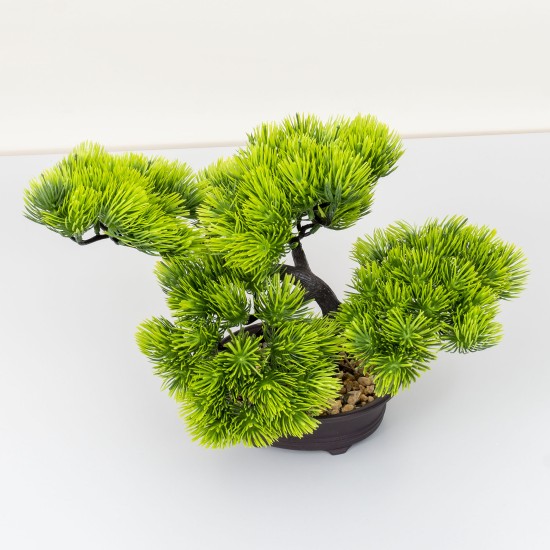 Bonsai in ghiveci, culoare verde, 25X35 cm, B.S.P. / SL615