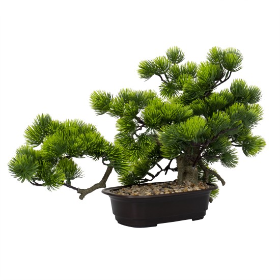 Bonsai in ghiveci, culoare verde, 55x33 cm, B.S.P. / SL616