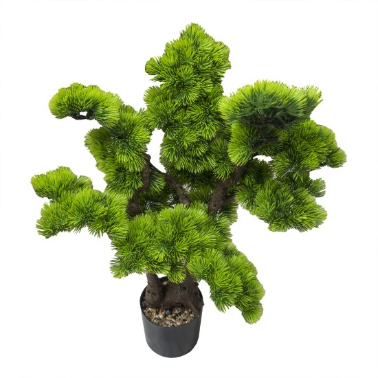 Bonsai in ghiveci, culoare verde, 65x50 cm, B.S.P. / SL617