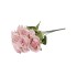 Buchet 7 trandafiri artificiali, culoare roz, H 40 cm, B.S.P. / SL621_4