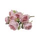Buchet 9 bujori artificiali, culoare roz, H 40 cm, B.S.P. / SL622_3