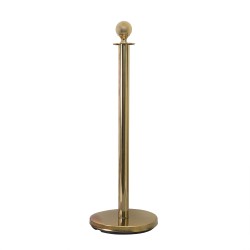 Stalp de delimitare cu finisaj tip oglinda, H 96 cm, culoare auriu, B.S.P. / SL631