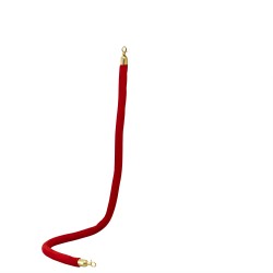 Cordon stalp, catifea, culaore rosu, 150 cm , B.S.P. / SL632