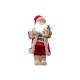 Mos Craciun muzical si dansator, culoare rosu, 45 cm, B.S.P. / SL652_R