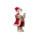 Mos Craciun muzical si dansator, culoare rosu, 45 cm, B.S.P. / SL652_R