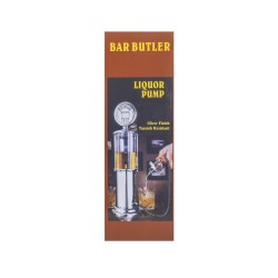 Dozator de bauturi, gradat cu furtun, culoare argintiu, H 45 cm, B.S.P. / SL653