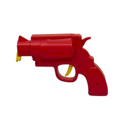 Pistol pentru sosuri, 23X18 cm, culoare rosu, 2 rezerve, B.S.P. / SL655