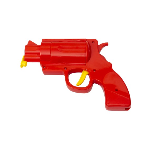 Pistol pentru sosuri, 23X18 cm, culoare rosu, 2 rezerve, B.S.P. / SL655